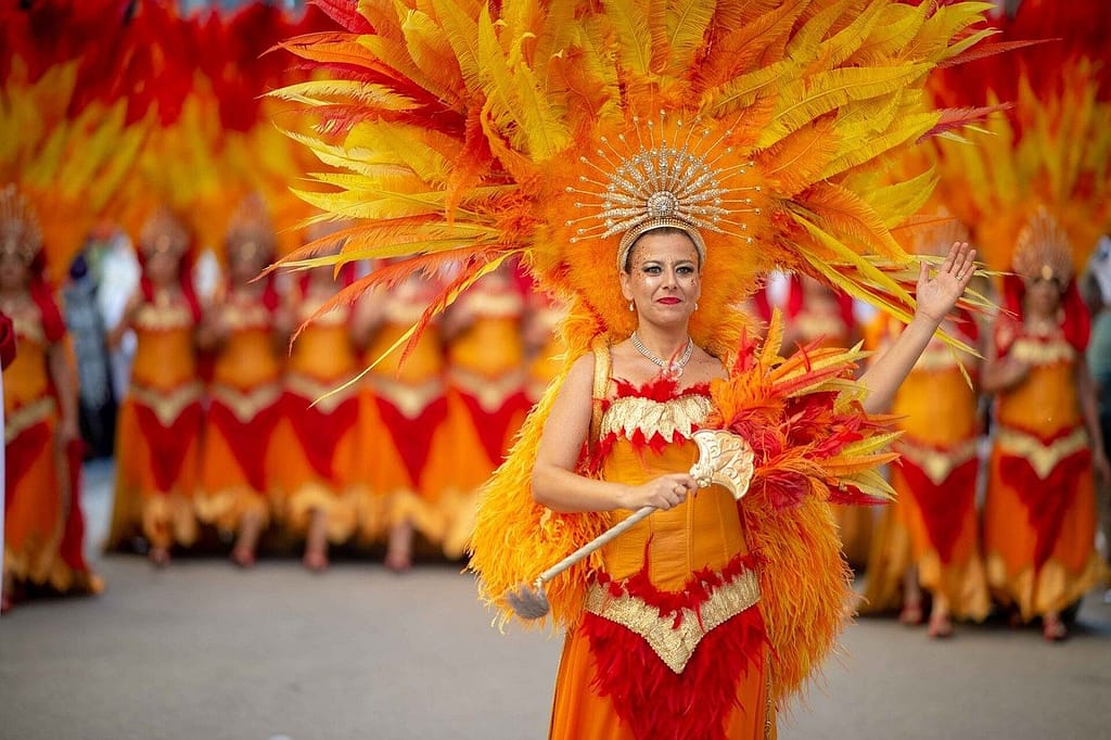 woman, parade, moors and christians, spain, alicante, spain, spain, spain, spain, spain